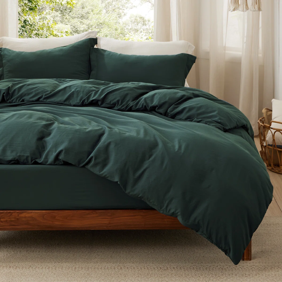 Lightweight Soft Duvet Cover - 3 Pieces