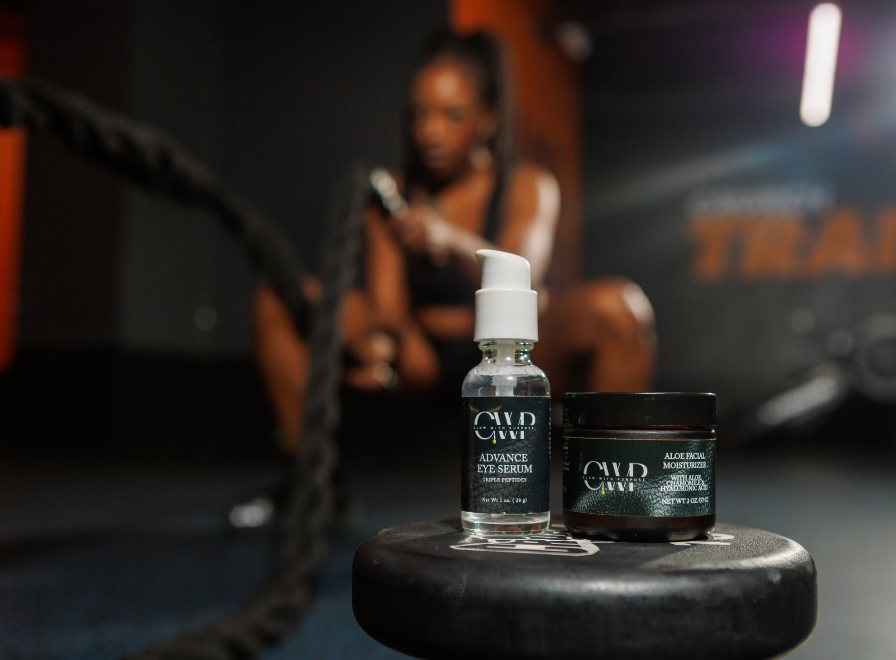 Glow With Purpose x Crunch Fitness campaign 8